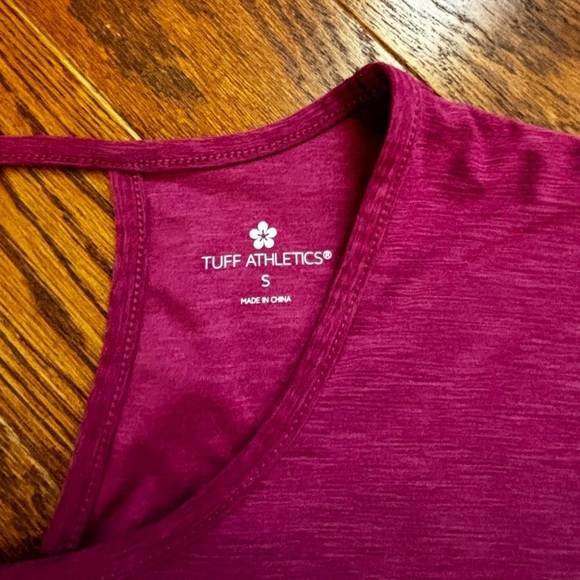 Tuff athletics women’s small tshirt in pink/fuchsia color. Like new! - Picture 3 of 7